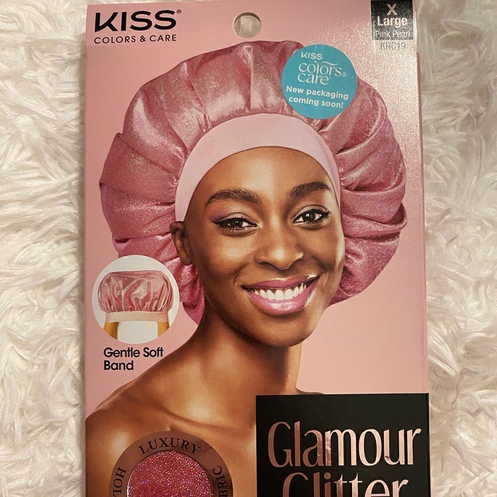 *NIB* KISS Glamour Glitter Bonnet Cap